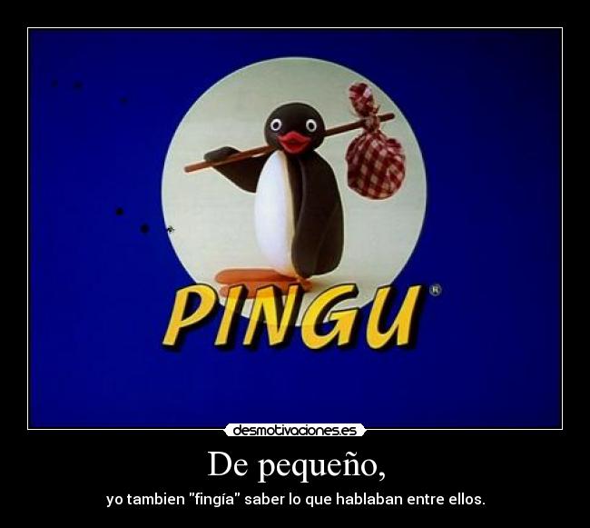 carteles pingu desmotivaciones