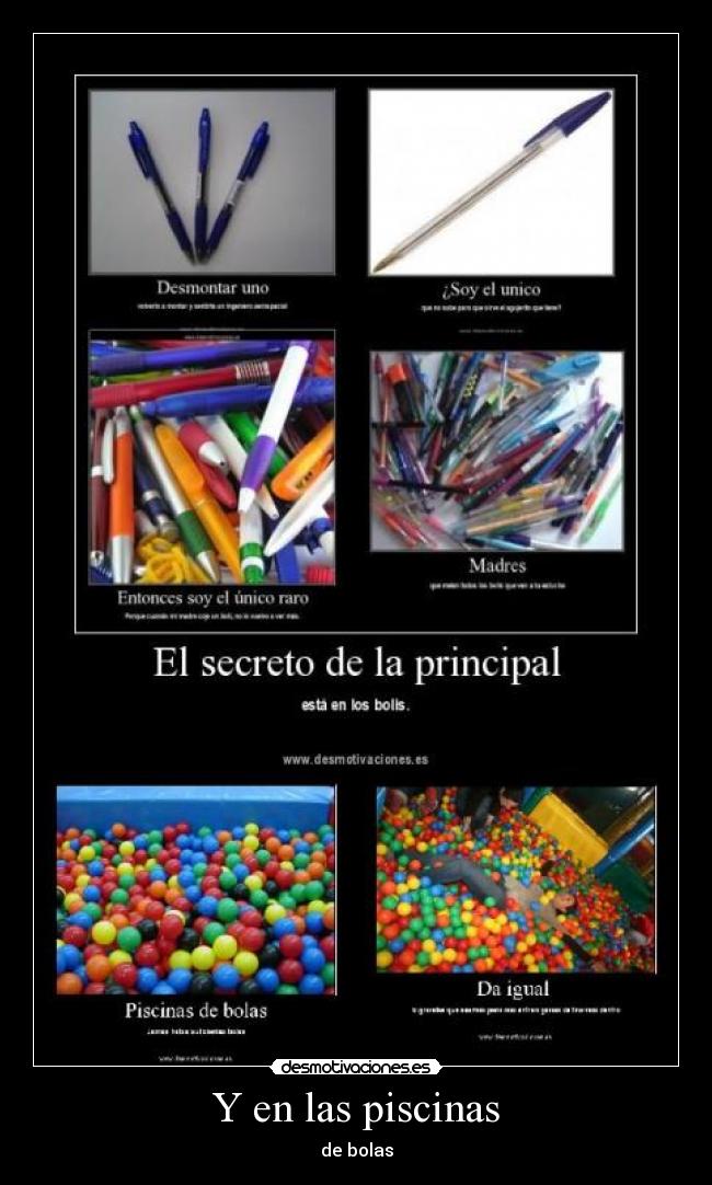 Y en las piscinas - de bolas