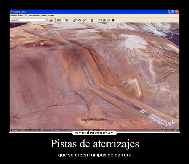 Pistas de aterrizajes -