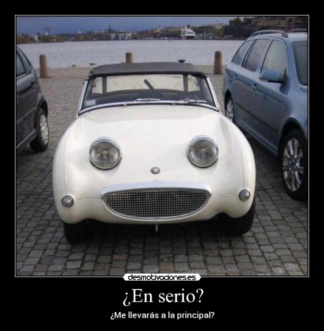 ¿En serio? - ¿Me llevarás a la principal?