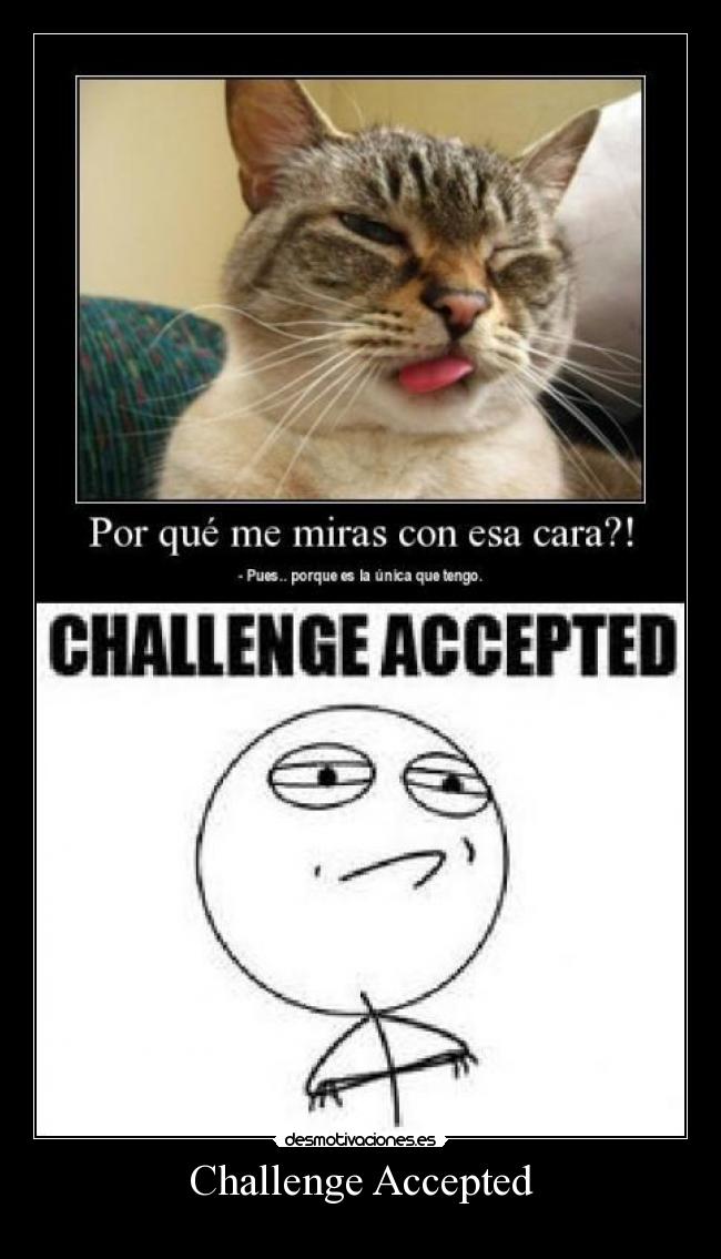 Challenge Accepted -