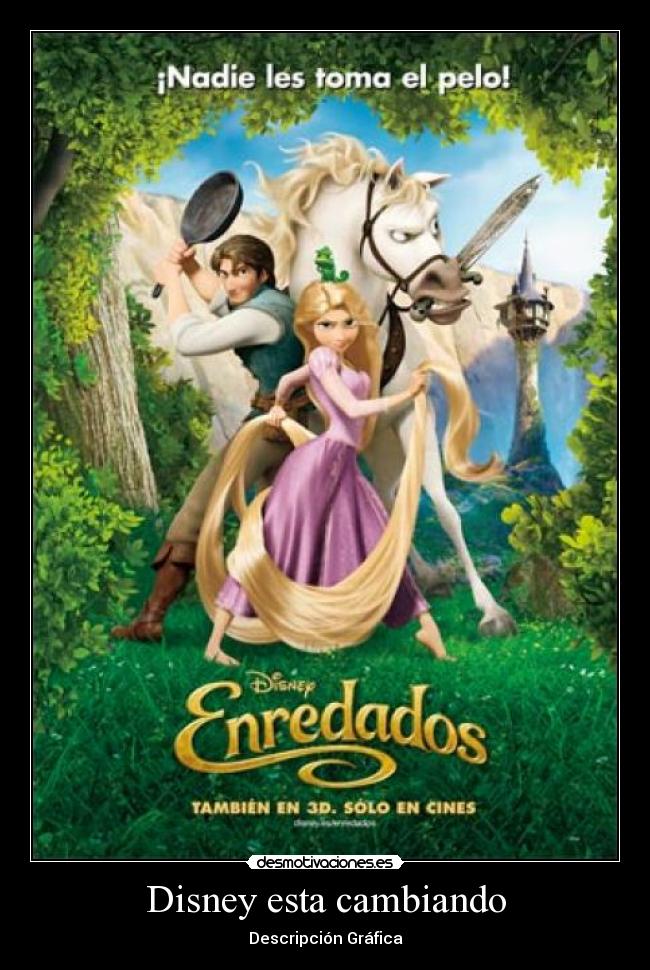 Disney esta cambiando - Descripción Gráfica