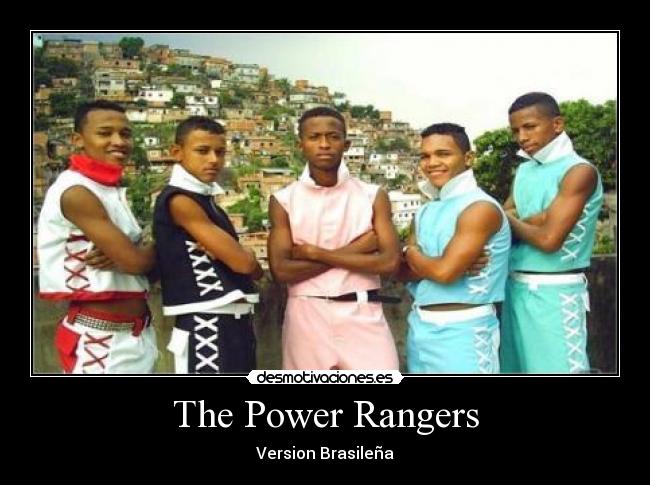 The Power Rangers - Version Brasileña