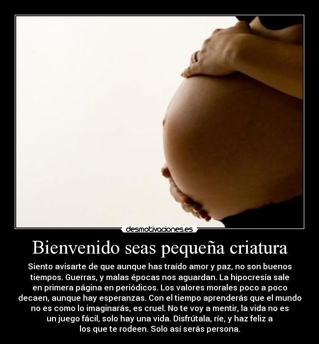 carteles criatura desmotivaciones