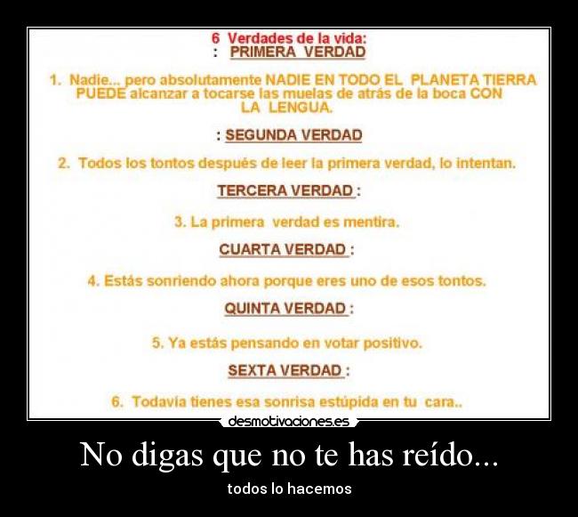 No digas que no te has reído... - todos lo hacemos