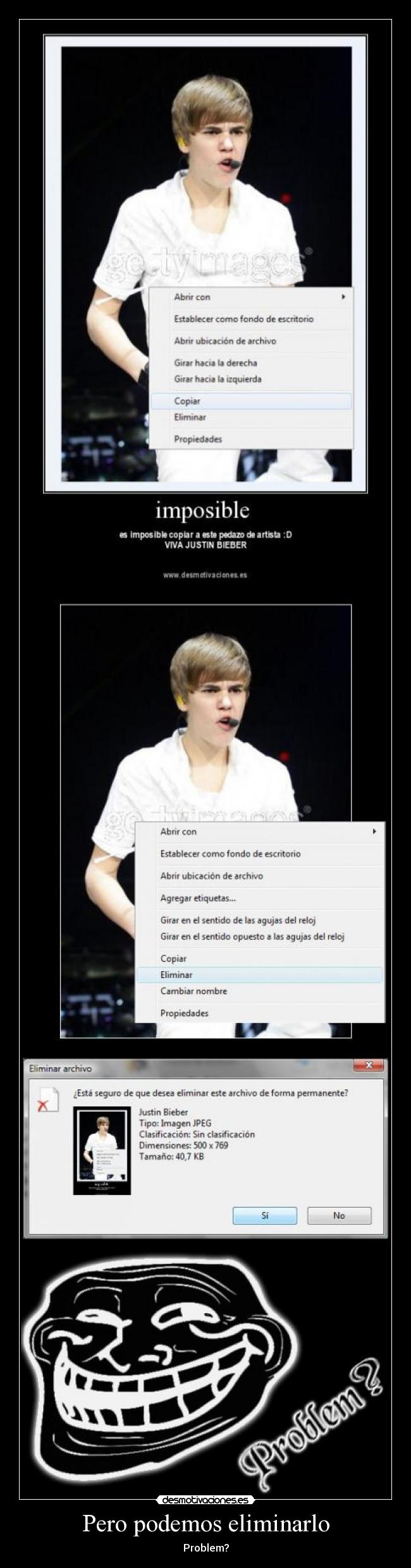 Pero podemos eliminarlo -
