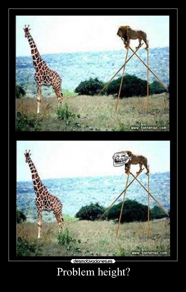 Problem height? -