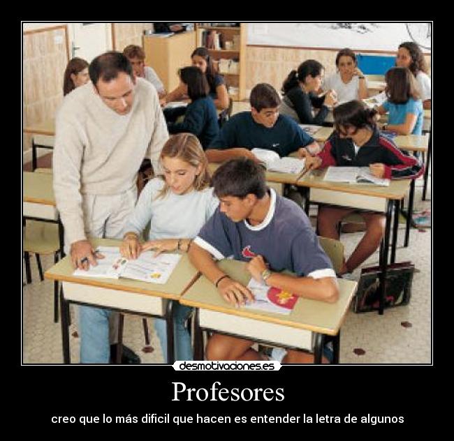 Profesores -