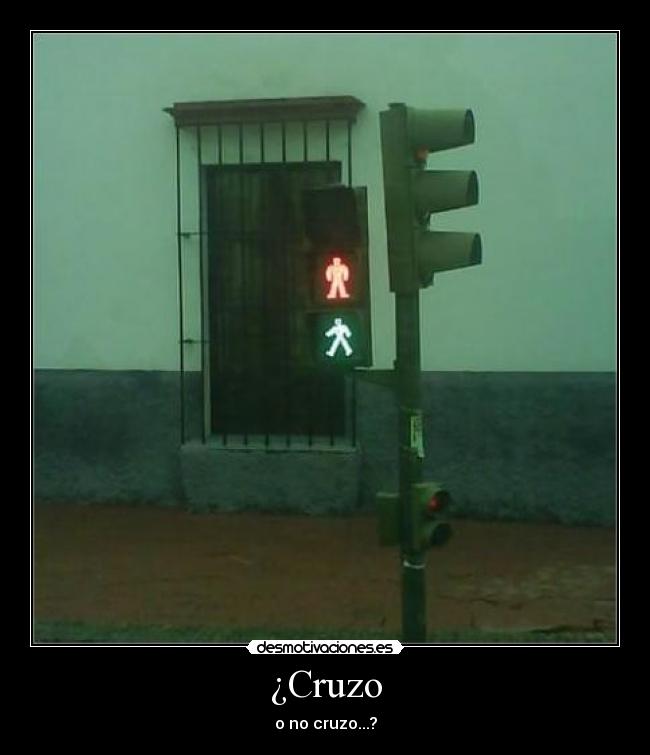 ¿Cruzo -