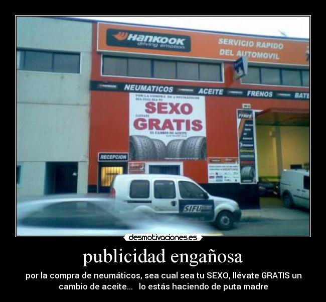publicidad engañosa - 
