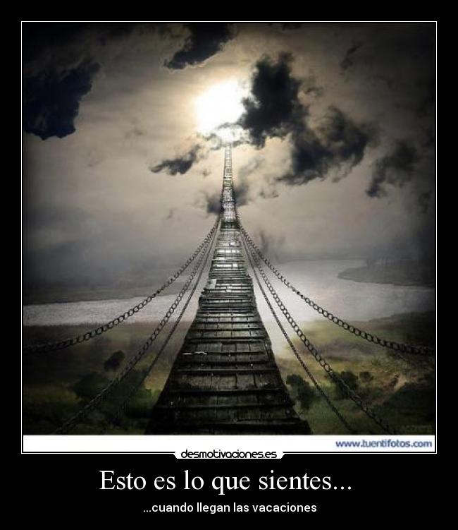 Esto es lo que sientes... -