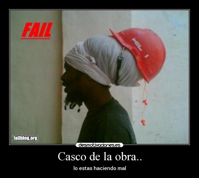 Casco de la obra.. - 