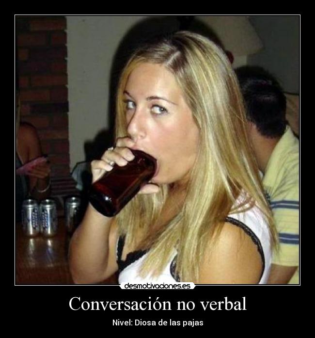 Conversación no verbal - Nivel: Diosa de las pajas