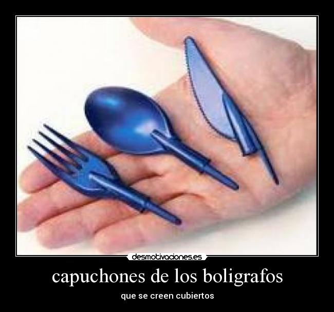 capuchones de los boligrafos - 
