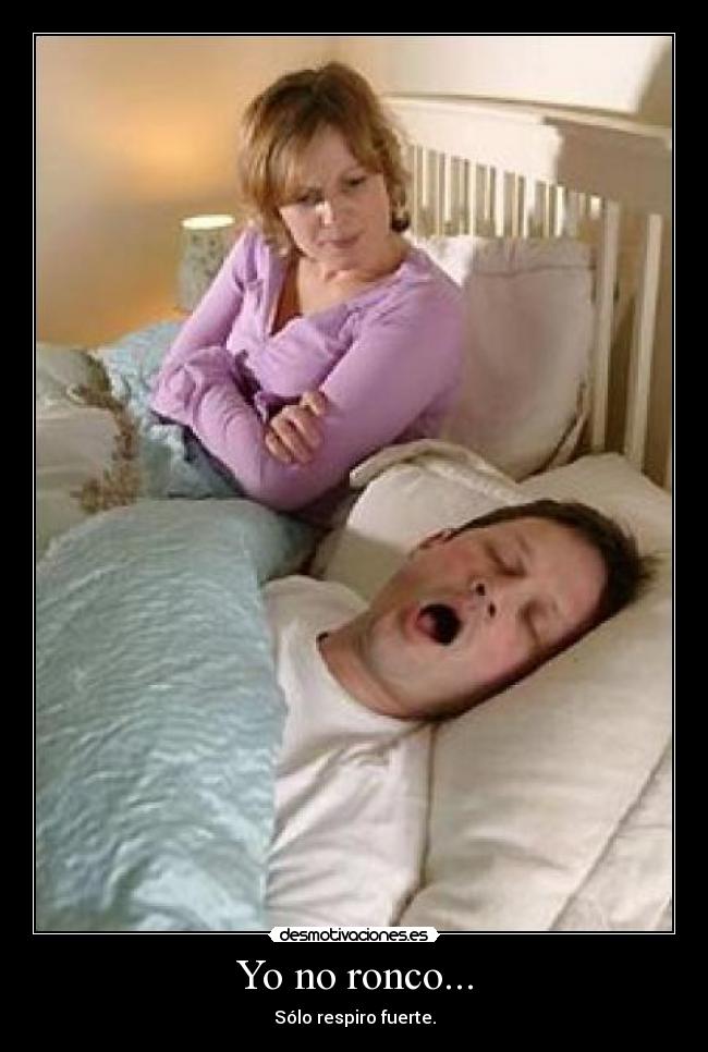 carteles roncar desmotivaciones