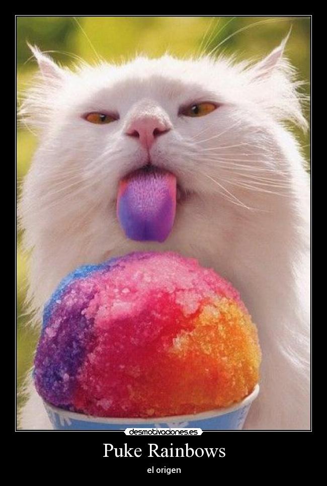 Puke Rainbows - el origen
