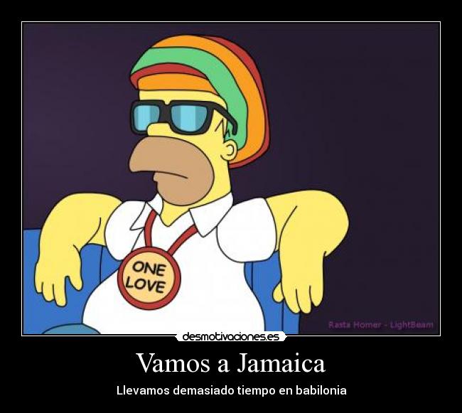 carteles jamaica homer desmotivaciones