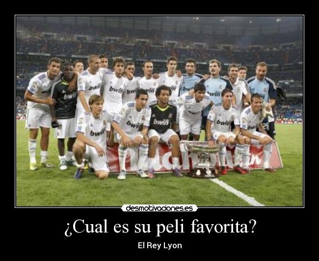 ¿Cual es su peli favorita? -