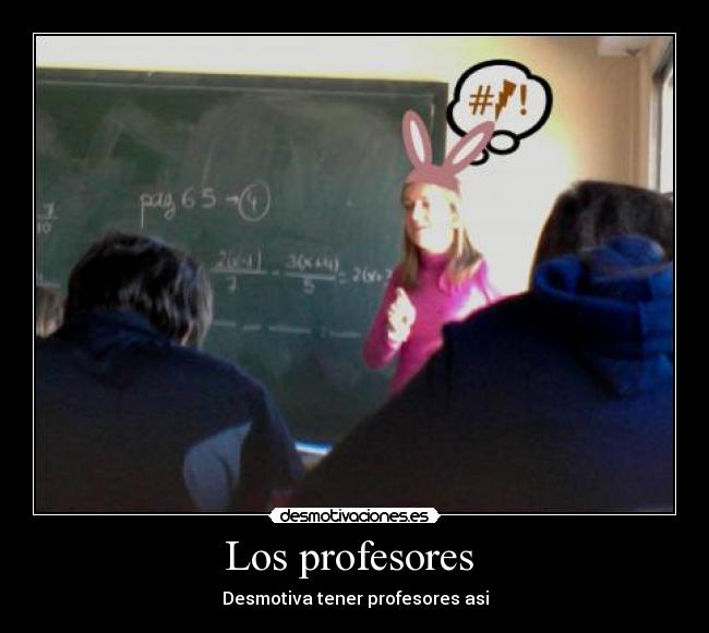 Los profesores -