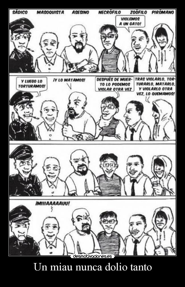 Un miau nunca dolio tanto -