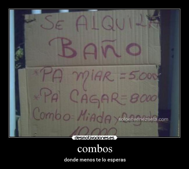 combos -