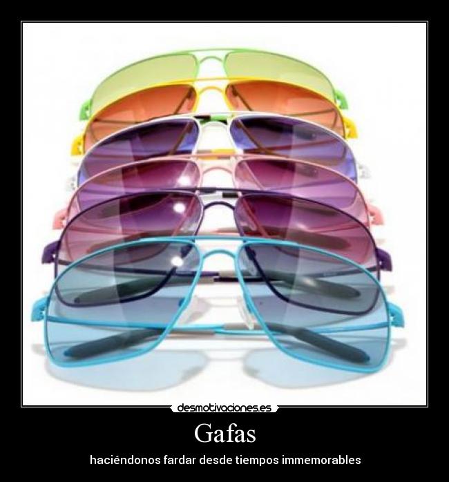 Gafas -