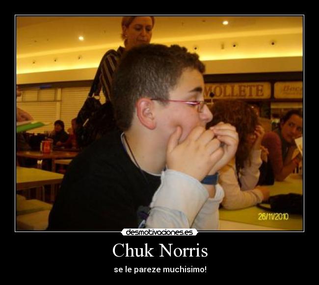 Chuk Norris - se le pareze muchisimo!