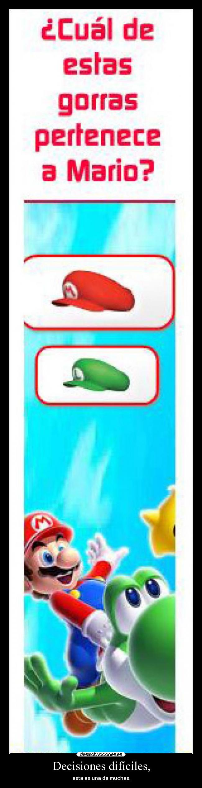 Decisiones difíciles, -