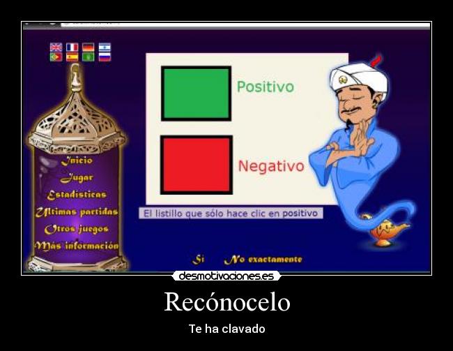 Recónocelo - Te ha clavado