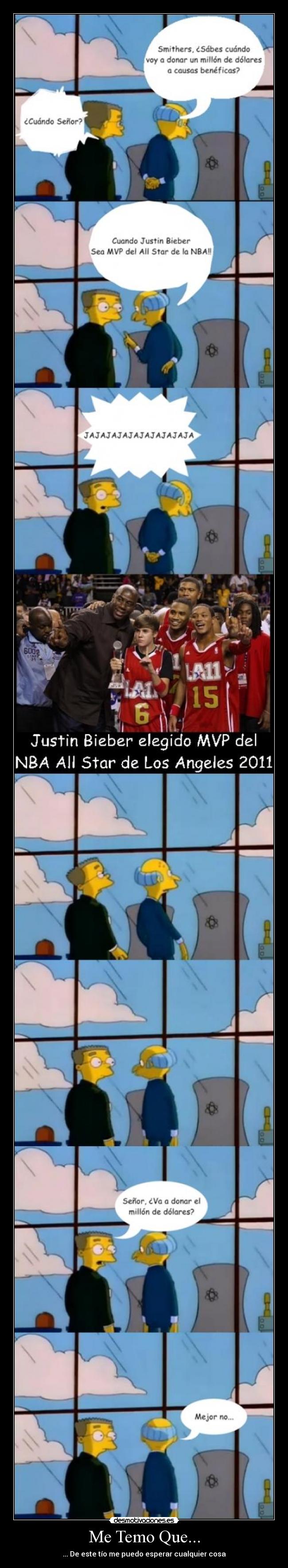 Me Temo Que... - ... De este tío me puedo esperar cualquier cosa