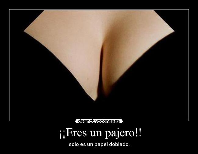 carteles papel tetas desmotivaciones