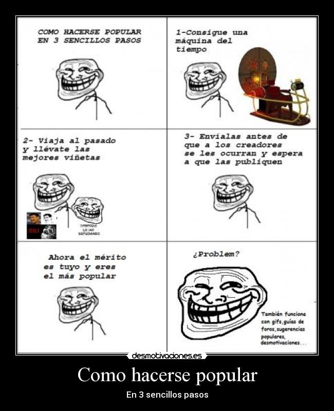 Como hacerse popular - En 3 sencillos pasos