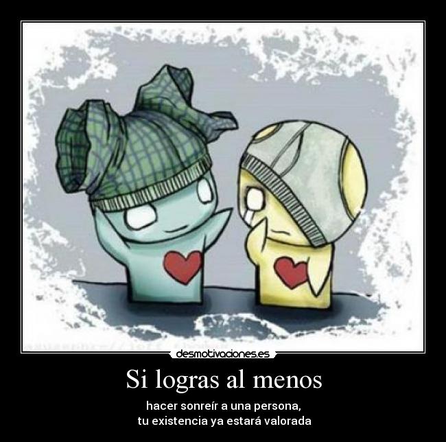 Si logras al menos -