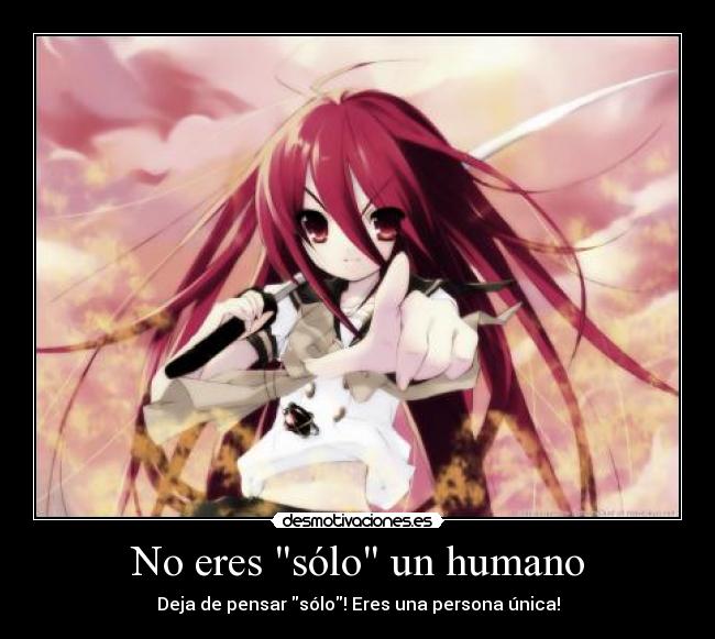 No eres sólo un humano - 