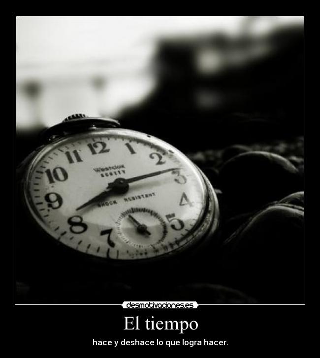 El tiempo - 