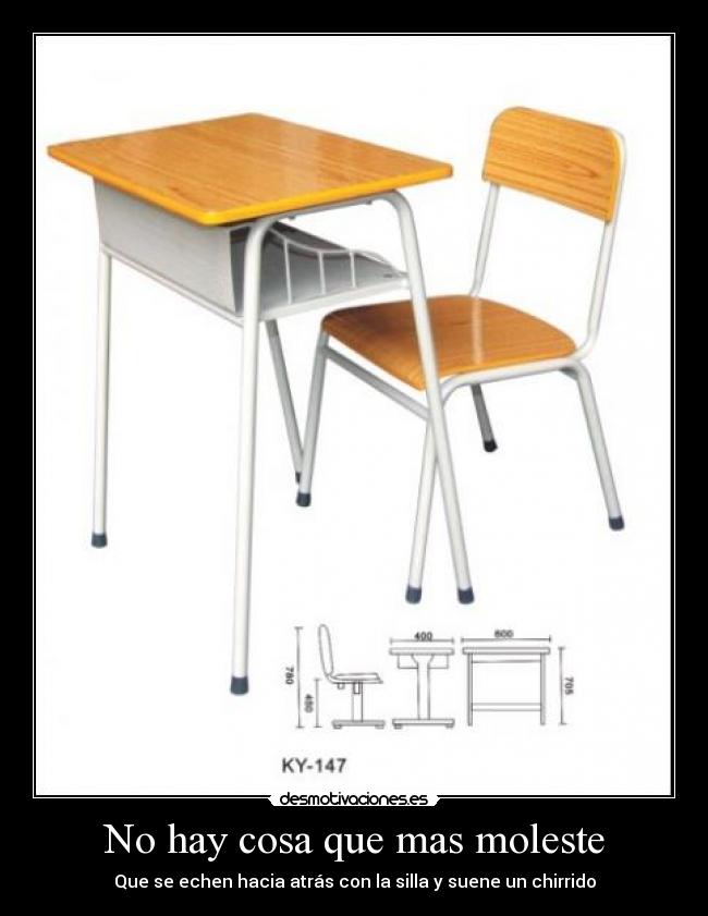 No hay cosa que mas moleste -