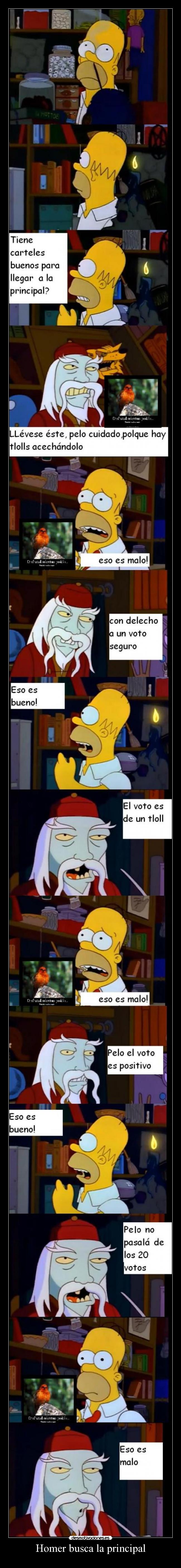 carteles homer yogurlado desmotivaciones