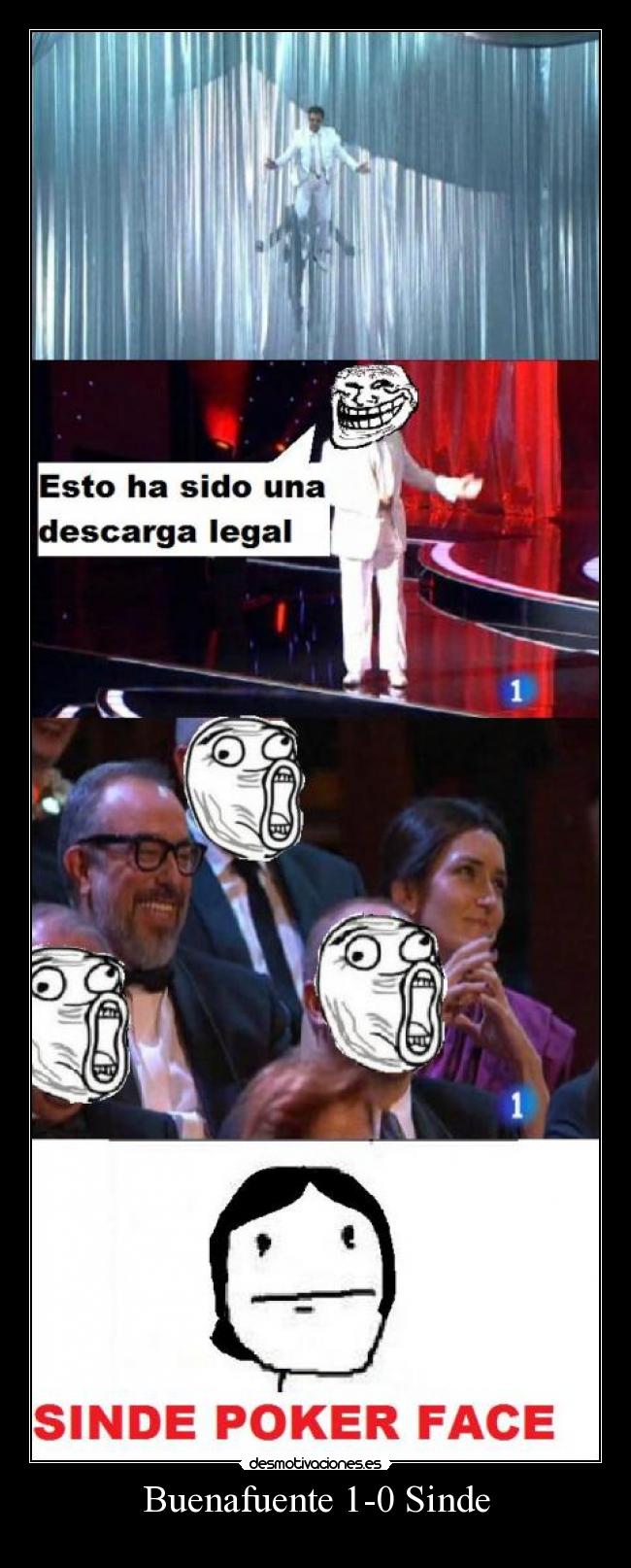 Buenafuente 1-0 Sinde -