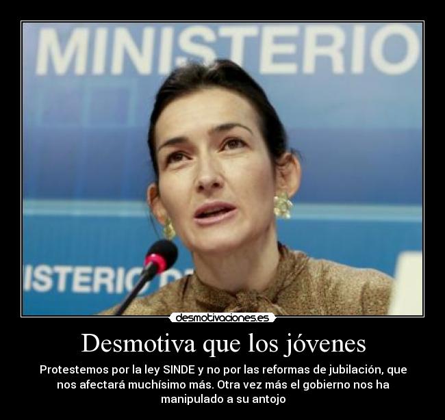 Desmotiva que los jóvenes - 