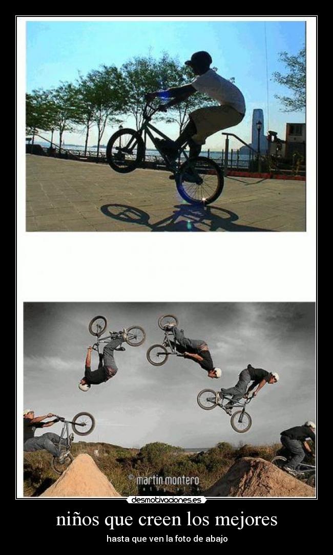 niños que creen los mejores - hasta que ven la foto de abajo