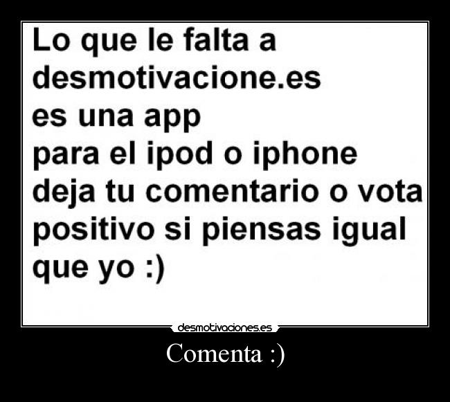 carteles comenta ipod iphon desmotivaciones desmotivaciones