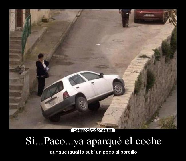 carteles aparcamiento desmotivaciones