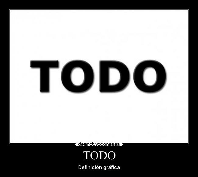 TODO - Definición gráfica