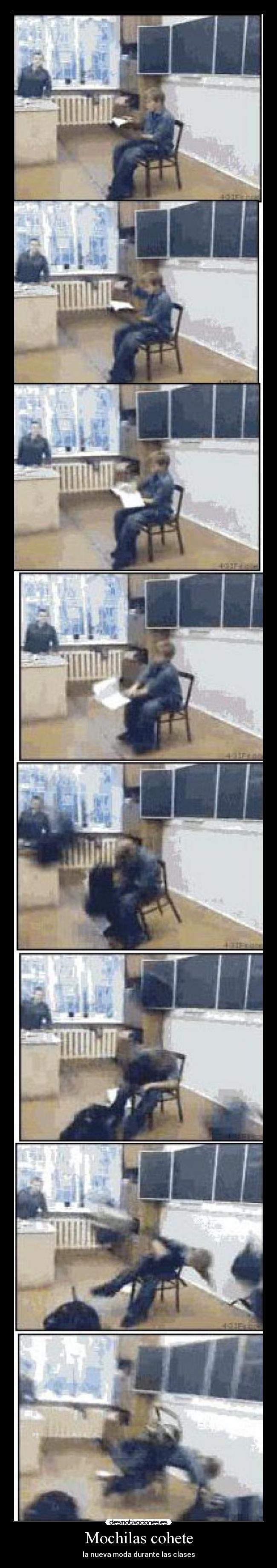 Mochilas cohete - la nueva moda durante las clases