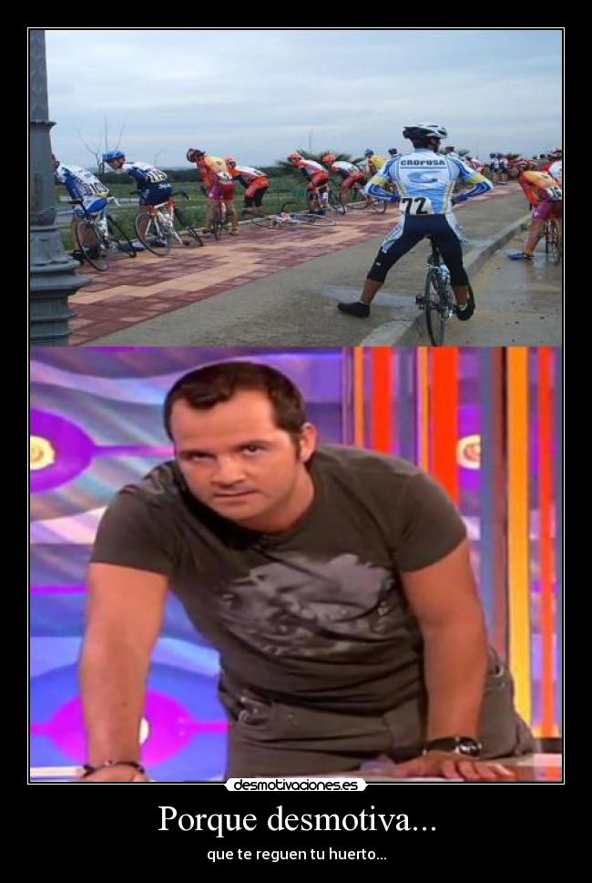 Porque desmotiva... - que te reguen tu huerto...