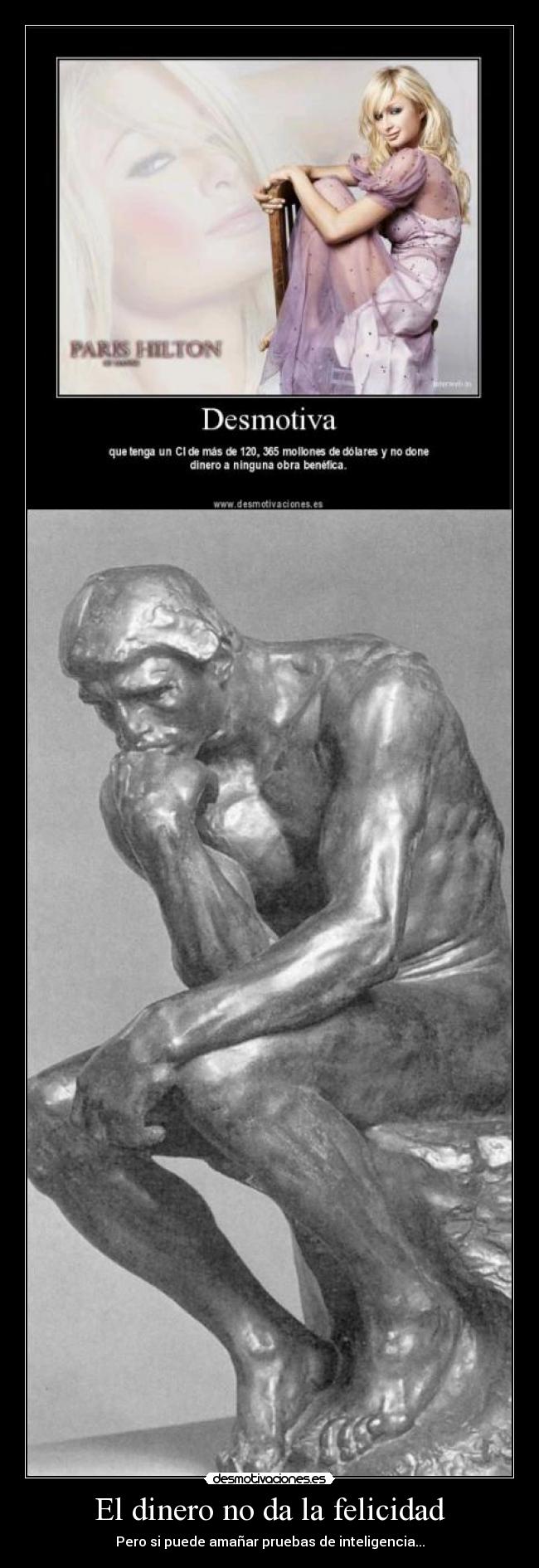 El dinero no da la felicidad - Pero si puede amañar pruebas de inteligencia...