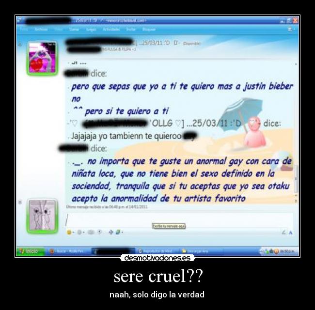 sere cruel?? -