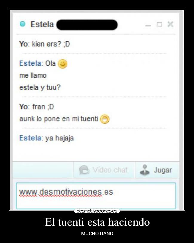 El tuenti esta haciendo - 