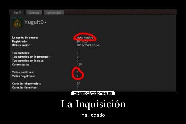 La Inquisición - ha llegado