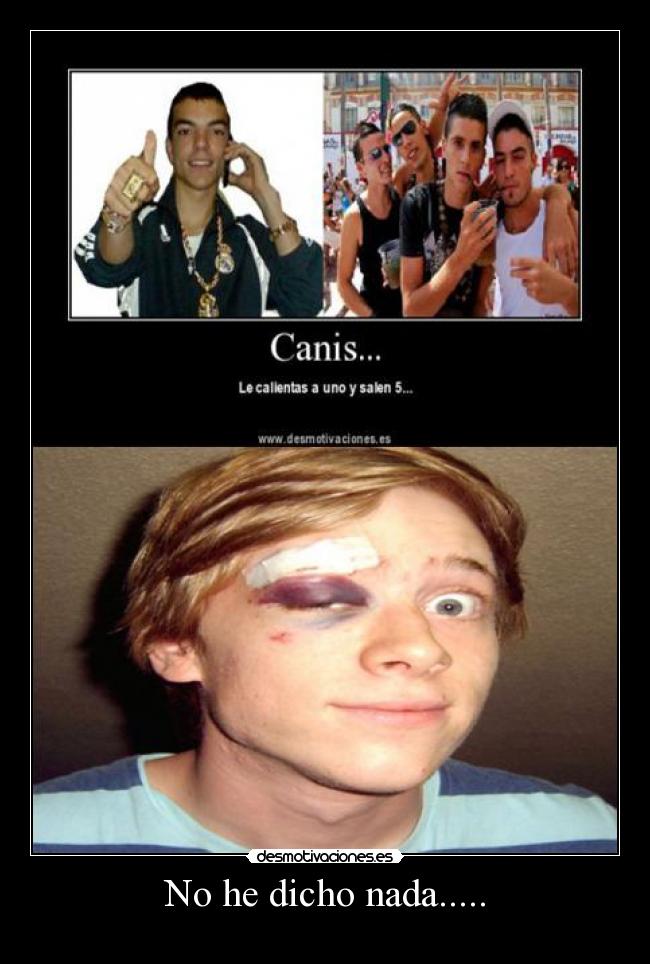 No he dicho nada..... - 